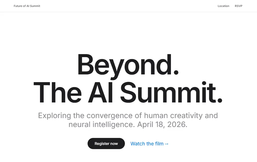 Minimal AI Summit Conference